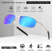 ÉÌƷͼƬ 32 | B07GSRV2H5 | FEISEDY Rectangle Polarized Square Sunglasses for Men Women B2444