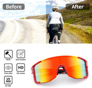 ÉÌƷͼƬ 20 | B0DK3GLVV6 | FEISEDY Cycling Glasses Sports Sunglasses for Men Women, Lightweight TR90 Frame UV400 MTB Running Fishing Baseball B0224