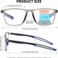 商品图片 20 | B0GLF6C715 | FEISEDY Progressive Multifocal Reading Glasses Blue Light Blocking B0397 | Sports Square Frame Near-Far Dual Use Blue Light Blocking Reading Glasses for Women Men