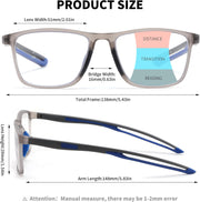 ÉÌƷͼƬ 20 | B0GLFT2JL1 | FEISEDY Progressive Multifocal Reading Glasses Blue Light Blocking B0397