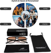 ÉÌƷͼƬ 53 | B0B3XKHTR1 | FEISEDY Retro Square Aviator Sunglasses Women Men 70s Vintage Trendy Plastic Frame Sun Glasses B2835