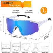 ÉÌƷͼƬ 4 | B0CTQ1VCY3 | FEISEDY Polarized Sports Sunglasses for Men Women, Baseball Cycling Fishing Sunglasses UV400 Protection B0134