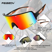ÉÌƷͼƬ 13 | B0C6M24X4M | FEISEDY Sports Sunglasses Cycling Glasses Baseball Glasses for Youth Teens UV400 Protection B2974