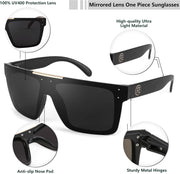 ÉÌƷͼƬ 11 | B0BZ4J86KV | FEISEDY Polarized Sunglasses for Men, Z87 Oversized Square Flat Top B2990