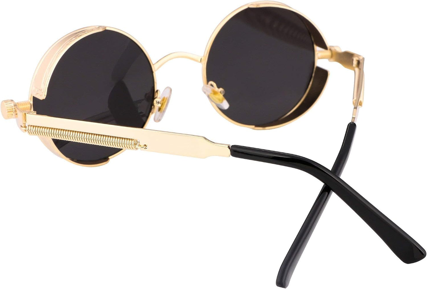 商品图片 12 | B06XY36GDW | FEISEDY Retro Gothic Steampunk Sunglasses For Men Women