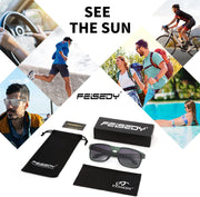 ÉÌƷͼƬ 23 | B09P11P3PC | FEISEDY Polarized Sports Sunglasses for Men Women, Classic Fishing Driving Cycling Goggles, UV400 Protection B2234
