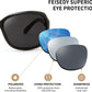 商品图片 5 | B0FZKDK786 | FEISEDY Polarized Sunglasses for Women Classic Vintage UV400 Shade | Trendy Square Wraparound Ladies Sun Glasses B0309