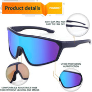 ÉÌƷͼƬ 5 | B0CNSHHV4H | FEISEDY Cycling Sunglasses Men Women, UV400 Protection for Baseball Cycling Sun Glasses Youth 8-12 B0085