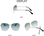 ÉÌƷͼƬ 8 | B08SJ7XN69 | FEISEDY Womens Cute Sunglasses Oversized Butterfly X Shape Design Cateye Lady Sunglasses B2738