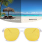商品图片 9 | B09J8999GR | FEISEDY Retro Square Aviator Sunglasses Women Men 70s Vintage Trendy Plastic Frame Sun Glasses B2835
