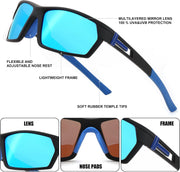 ÉÌƷͼƬ 32 | B0CWV23RCP | FEISEDY Polarized Sports Sunglasses for Men Women Youth Baseball Cycling Running Glasses UV400 Protection B0135
