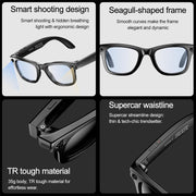 ÉÌƷͼƬ 5 | B0G29CH5X1 | FEISEDY Smart Glasses, Bluetooth Audio Speaker, AI Translation, Voice Control,Unisex B0340