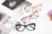 ÉÌƷͼƬ 6 | B07FR6SSY6 | FEISEDY Cat Eye Glasses Frame Clear Lenses Lightweight Eyewear for Women B2440