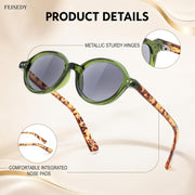 ÉÌƷͼƬ 34 | B0GYW69THN | FEISEDY Reading Glasses for Women Men Retro Oval Reader Sunglasses B1379