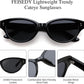 商品图片 5 | B0GVNVB7XS | FEISEDY Retro Oval Cat Eye Sunglasses for Women UV400 Protection B0419