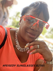 ÉÌƷͼƬ 83 | B09L4V27YS | FEISEDY Square Oversized Sunglasses for Men Women Flat Top B2765