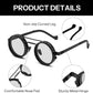 商品图片 17 | B0FK1DDVSV | FEISEDY Adjustable Sunglasses Polarized Men, Round Metal ND Filter B1400
