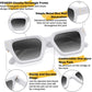 商品图片 11 | B0CHMMTXNK | FEISEDY Retro Rectangle Sunglasses Trendy Chunky Square Sun Glasses for Women Men UV400 Protection B0073