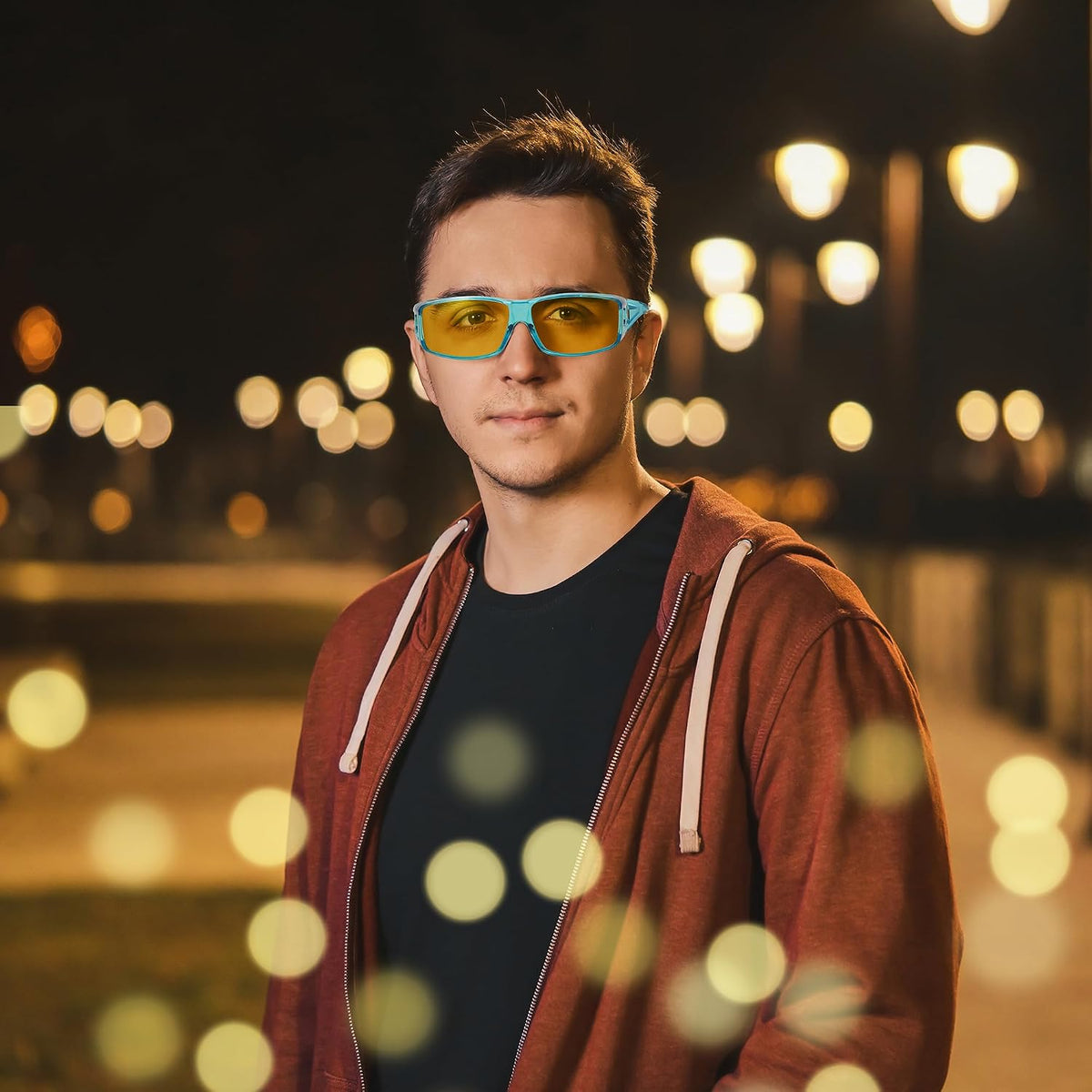 ÉÌƷͼƬ 78 | B089YRDYMP | FEISEDY Polarized Fit Over Glasses Sunglasses Men Women Wrap Around B2593