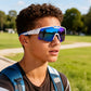 商品图片 10 | B0D78P6WRV | FEISEDY Kids Teens Baseball Polarized Sunglasses Sports Cycling Glasses for Youth Boys Girls Age 8-16 B0157