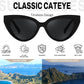 商品图片 3 | B0GVF3CZ9N | FEISEDY Cat eye Sunglasses Polarized and Retro Stylish for Women Men B0428 | UV400 Protection, for Driving Fishing Beach Travel and Party, Metal Accents, Versatile Styling