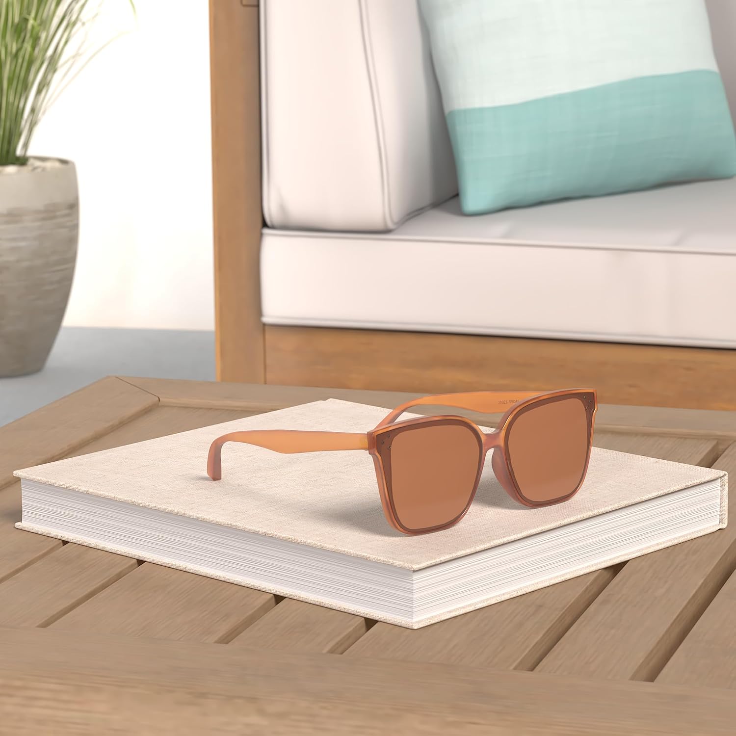 商品图片 40 | B0871BKMTN | FEISEDY Oversized Polarized Sunglasses - UV400 Protection, Square Fashion Sun Glasses for Outdoor & Daily B2600