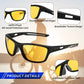 商品图片 25 | B0CTXW1SQG | FEISEDY Sports Polarized Sunglasses For Men Women Cycling Driving Fishing Running UV400 Protection B0125