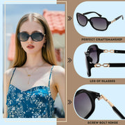 ÉÌƷͼƬ 9 | B08LPZDDKZ | FEISEDY Womens Polarized Sunglasses Square Wraparound Shades UV400 Mirrored Trendy Sun Glasses for Women B2526