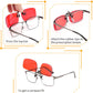 商品图片 11 | B0FZKQ9RL5 | FEISEDY Clip on Rimless One Piece Blue Light Glasses for Woman Men B0360
