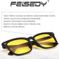 商品图片 6 | B0858Y6N93 | FEISEDY Square Horn Polarized Sunglasses Colorful Sunglasses for Men and Women B2568