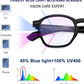 商品图片 4 | B0B7MDH4RM | FEISEDY Women Men Blue Light Blocking Computer Glasses Retro Small Round Sqaure Frame Eyewear B2928