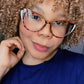 商品图片 27 | B0CGNLZQFZ | FEISEDY Women Cateye Blue Light Blocking Glasses Fake Nerd Clear Computer Eyewear TR Fashion Frame B0040
