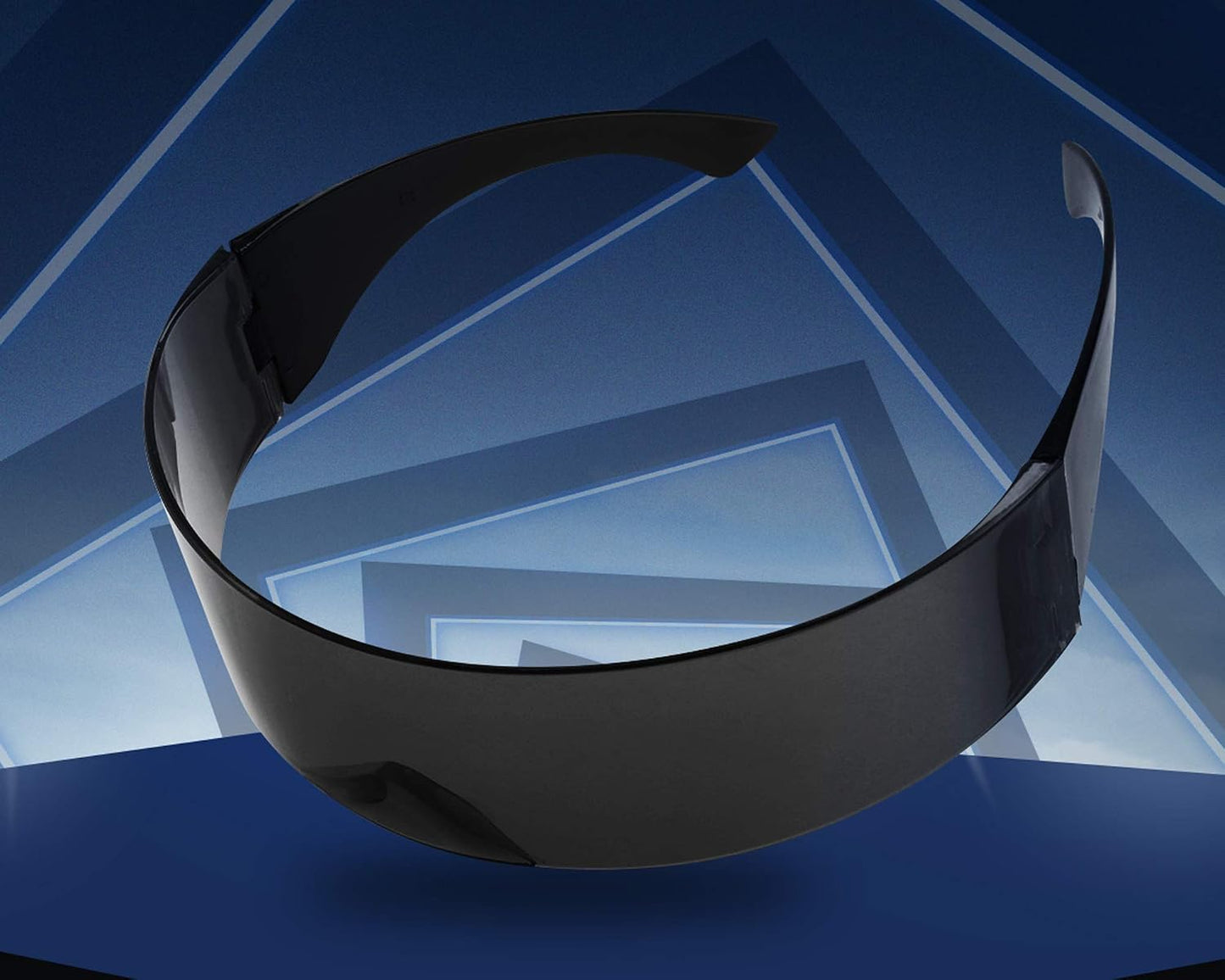 商品图片 5 | B08THY8CBQ | FEISEDY 80s Futuristic Cyclops Cyber Visor Sunglasses Men Women Punk Style Cosplay B2740