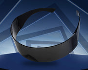 ÉÌƷͼƬ 5 | B08THY8CBQ | FEISEDY 80s Futuristic Cyclops Cyber Visor Sunglasses Men Women Punk Style Cosplay B2740