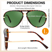 ÉÌƷͼƬ 18 | B0GYVVZBQM | FEISEDY Classic Aviator Sunglasses UV400 Protection for Women Men B0461