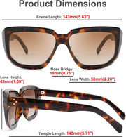 ÉÌƷͼƬ 20 | B08PD9KPH8 | FEISEDY Women Retro Square Sunglasses Trendy Shield Flat Top Shades B2717