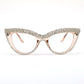 商品图片 32 | B0BLH5NHK8 | FEISEDY Diamond Blue Light Blocking Glasses Cat Eye Rhinestone Women Oversized Anti Eyestrain Computer Glasses Frame B2358