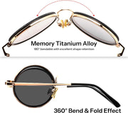 ÉÌƷͼƬ 4 | B0GG9HX9Z6 | FEISEDY Adjustable Polarized Round Sunglasses B0379
