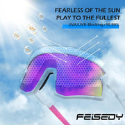 ÉÌƷͼƬ 25 | B0D73JNPNN | FEISEDY Kids Sunglasses Polarized Youth Baseball Sunglasses Sports Cycling Glasses for Boys Girls Age 4-8 B0183
