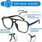 商品图片 41 | B0C6ZZXZ3F | FEISEDY Blue Light Glasses for Women Men Oversized Pilot Lightweight B2866