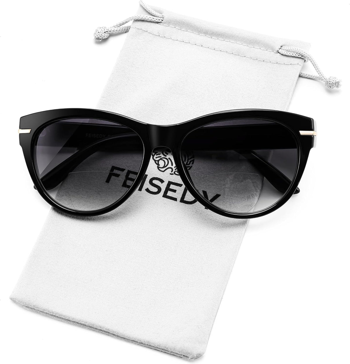 ÉÌƷͼƬ 7 | B0HDS914Y5 | FEISEDY Bifocal Sunglasses Reader Women Stylish Cat Eye Sun Readers B0392