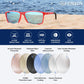 商品图片 25 | B0FG2HCVQL | FEISEDY Rectangle Sunglasses Women Men Trendy Classic Sunglasses Fashion Retro Vintage Square Frame Polarized UV400 B0288