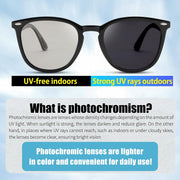 ÉÌƷͼƬ 5 | B0D8725HBS | FEISEDY Retro Photochromic Classic Polarized Sunglasses for Women Men Trendy Style Vintage Sunnies B1123