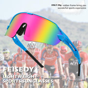 ÉÌƷͼƬ 13 | B0BQLPB8JV | FEISEDY Sports Sunglasses for Men and Women, UV400 Protection Outdoor Cycling Driving Fishing Glasses B2987