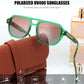 商品图片 53 | B0DSH2BVX5 | FEISEDY Polarized Aviator Sunglasses Men Women, Retro 70s Style Design - UV400 Protection, Driving & Daily Wear B0203