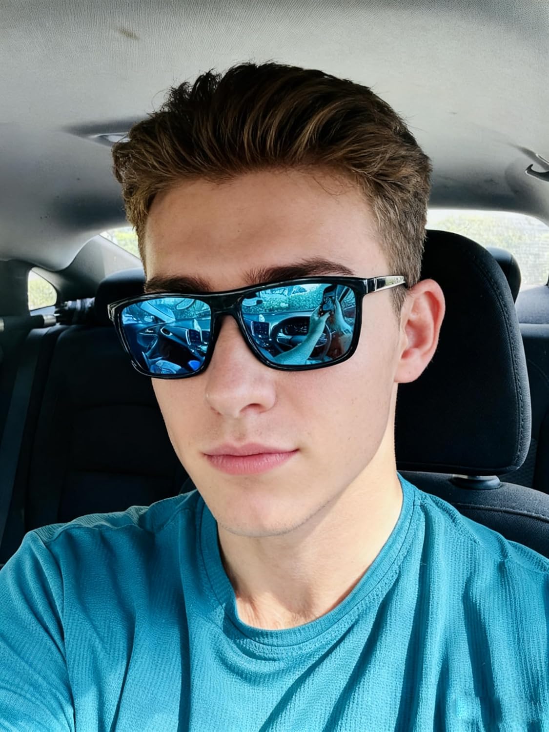 ÉÌƷͼƬ 26 | B0FPM4P9VL | FEISEDY Square Polarized Sunglasses For Men Women B0322