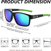 ÉÌƷͼƬ 6 | B0B2RDWVNL | FEISEDY Polarized Sunglasses Men Women Driving Cycling Running Golf Sports Glasses Lightweight TR90 Frame B2915
