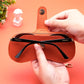 商品图片 18 | B0FMY27LR3 | FEISEDY Sunglass Case, 2Pcs Soft Leather Eyeglass Cases for Women | Slim Portable Glasses Holder, with Button-Closure Wrist Strap for Travel & Outdoor B0308