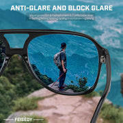 ÉÌƷͼƬ 73 | B0CB543WBD | FEISEDY Vintage Retro 70s Plastic Aviator Sunglasses Women Men Classic Large Squared Frame B2751