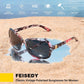 商品图片 14 | B0FZKDK786 | FEISEDY Polarized Sunglasses for Women Classic Vintage UV400 Shade | Trendy Square Wraparound Ladies Sun Glasses B0309